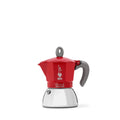Red 4 Cups Espresso Moka Pot G453831