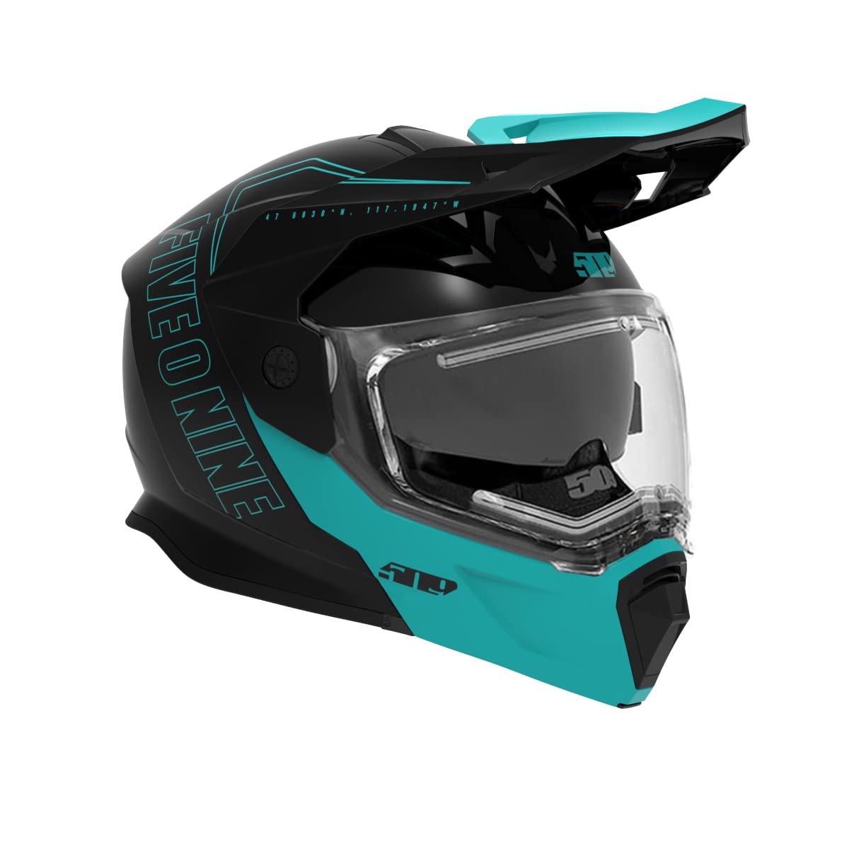 Snowmobile Helmet with Heated Shield T92449