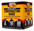 50 Count 42 Gallon Heavy Duty Contractor Bags X2501