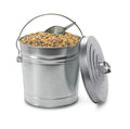 6 Gallon Galvanized Steel Round Trash Can C5129