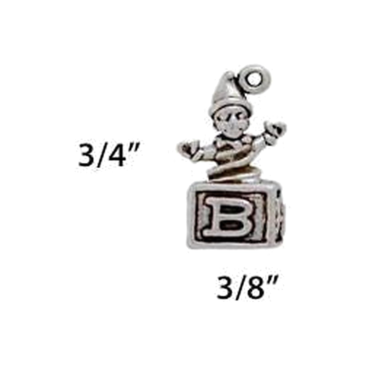 Sterling Silver Charm B351