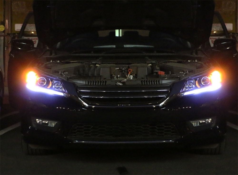 White LED Daytime Running Light Strip K853