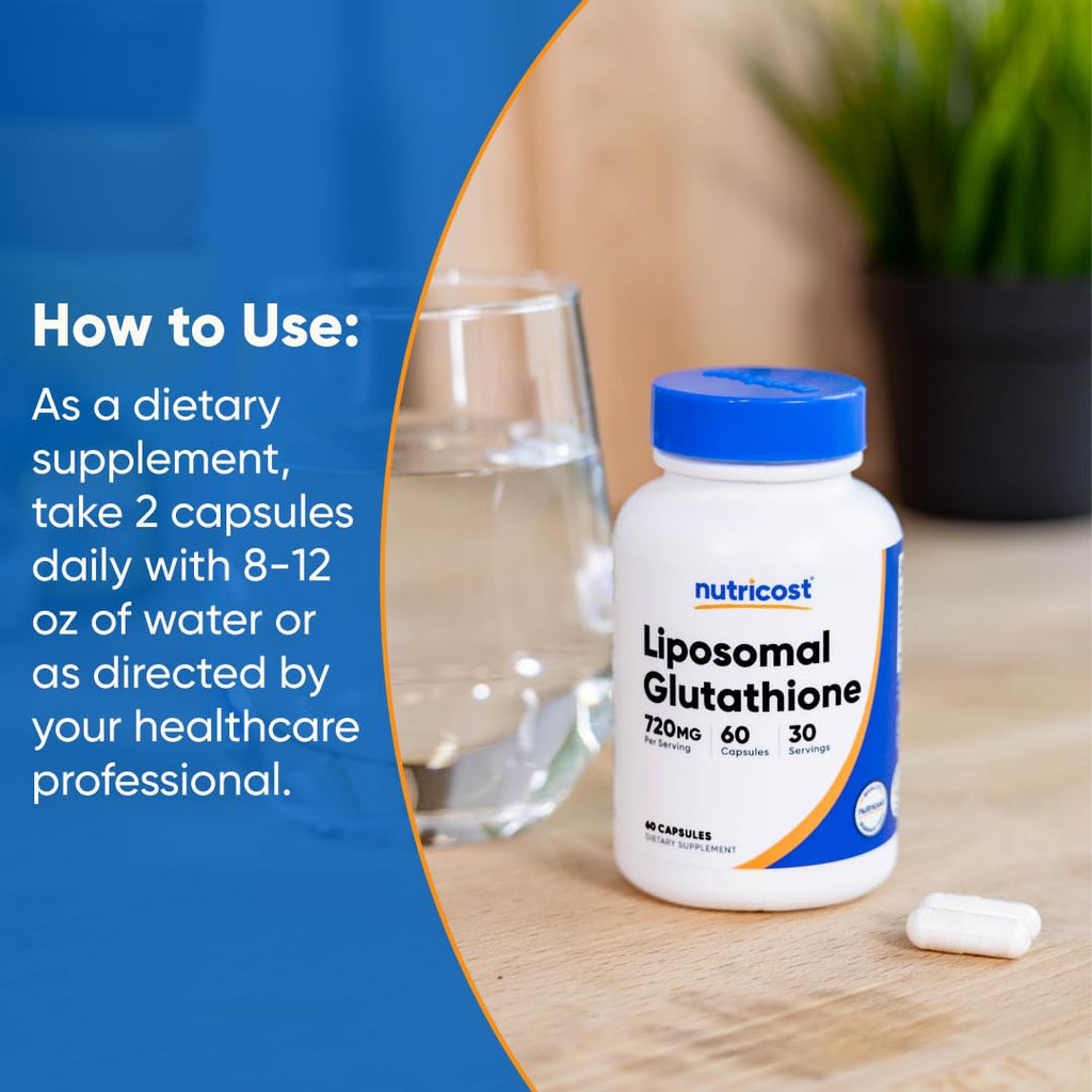 Liposomal Glutathione Supplement 60 Capsules W111109