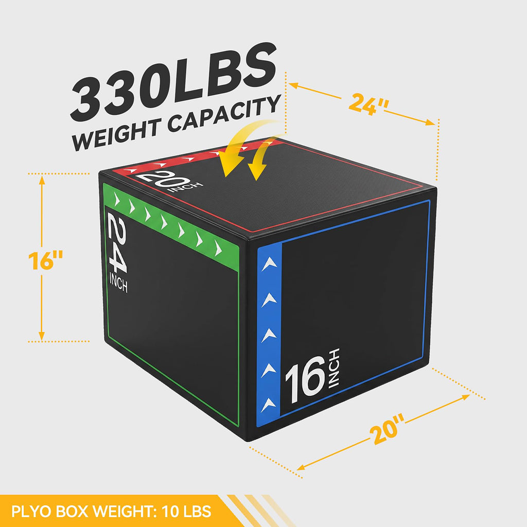 3-in-1 Plyo Jumping Exercise Box X659