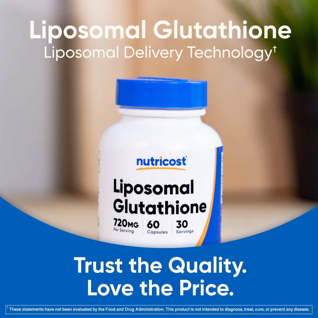 Liposomal Glutathione Supplement 60 Capsules W111109