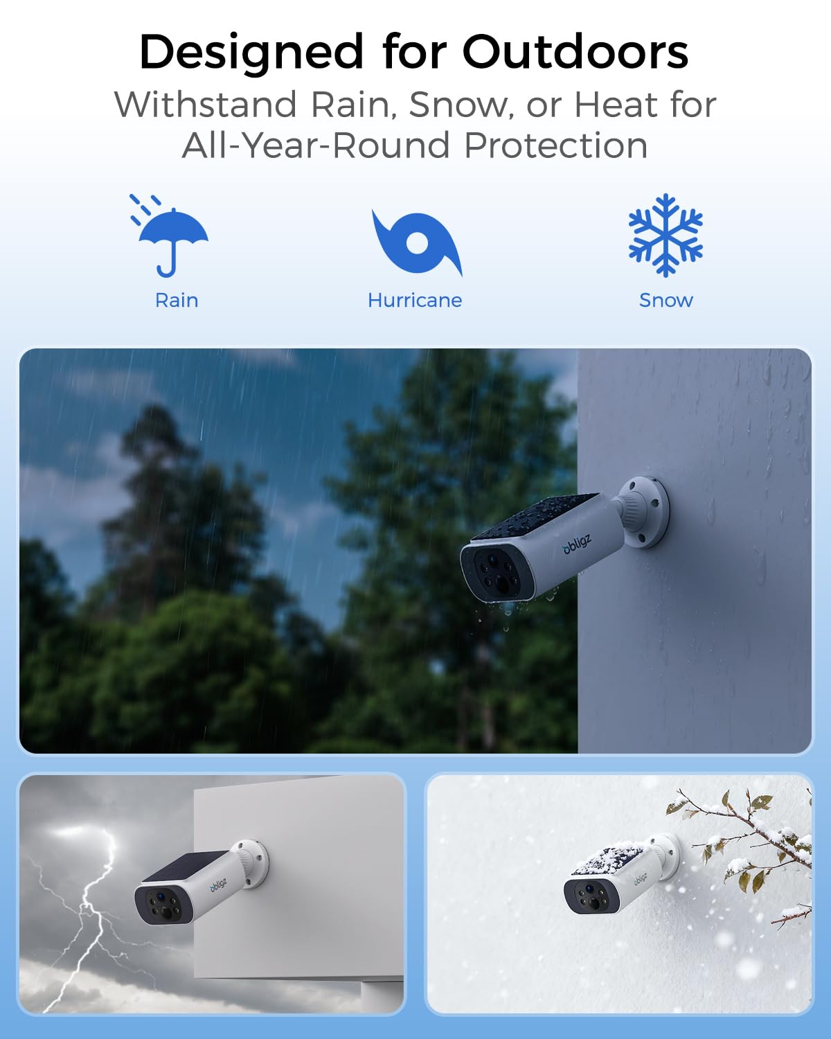 4MP Solar Security Cameras Wireless Outdoor L7024