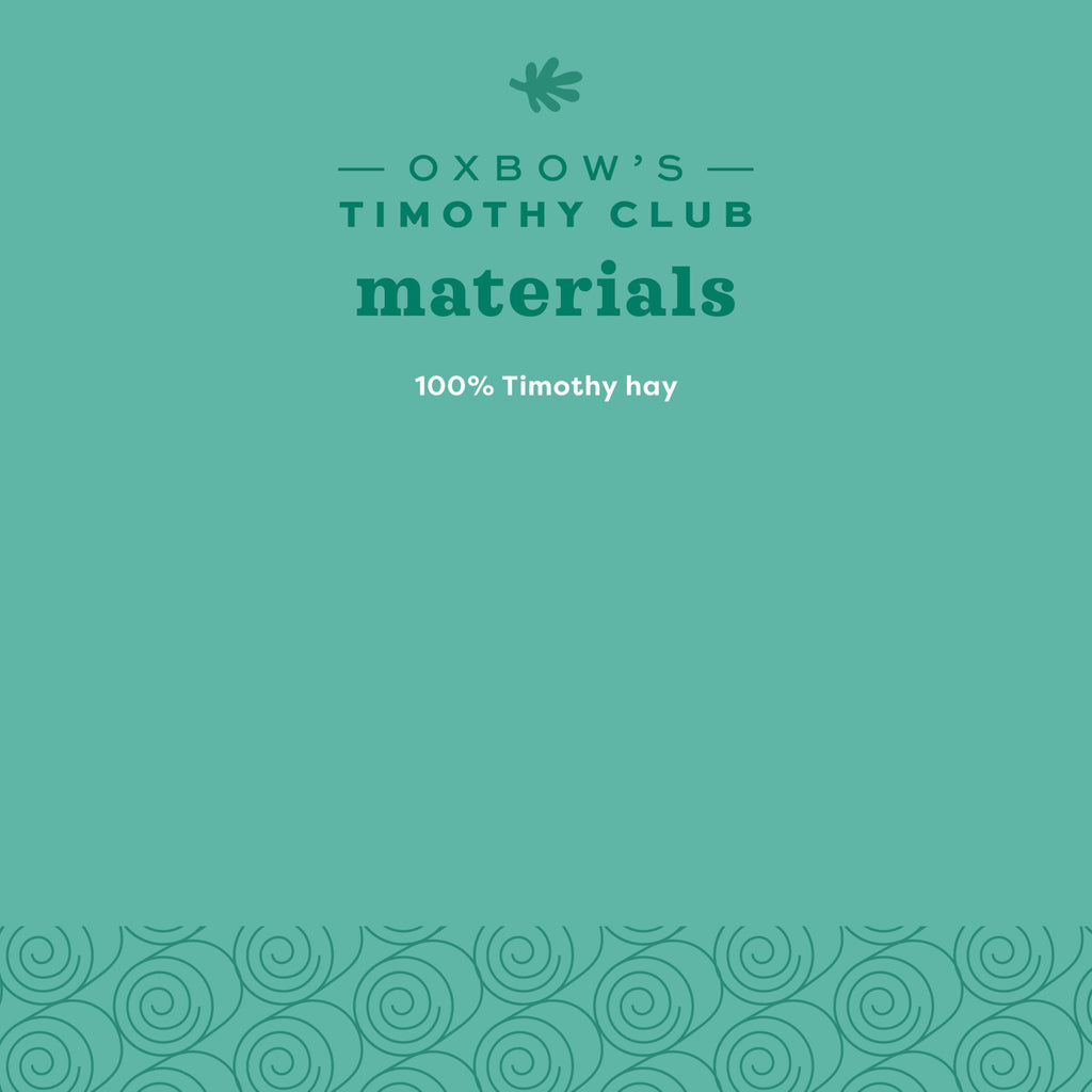 Timothy Hay Rabbit & Guinea Pig Chew Mat O7007