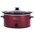 7 Quart Oval Manual Slow Cooker with 3 Cooking Settings E5058