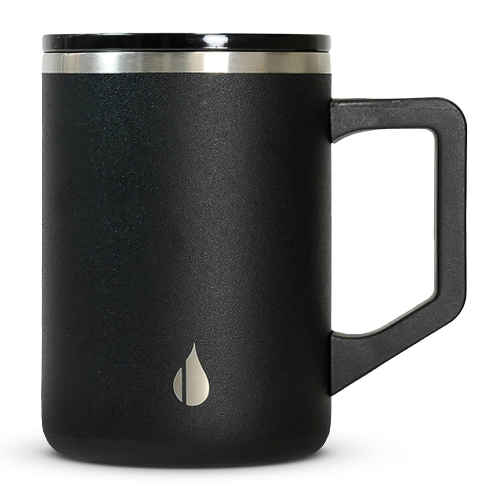16oz Insulated Stainless Steel Coffee Mug with Lid F61825