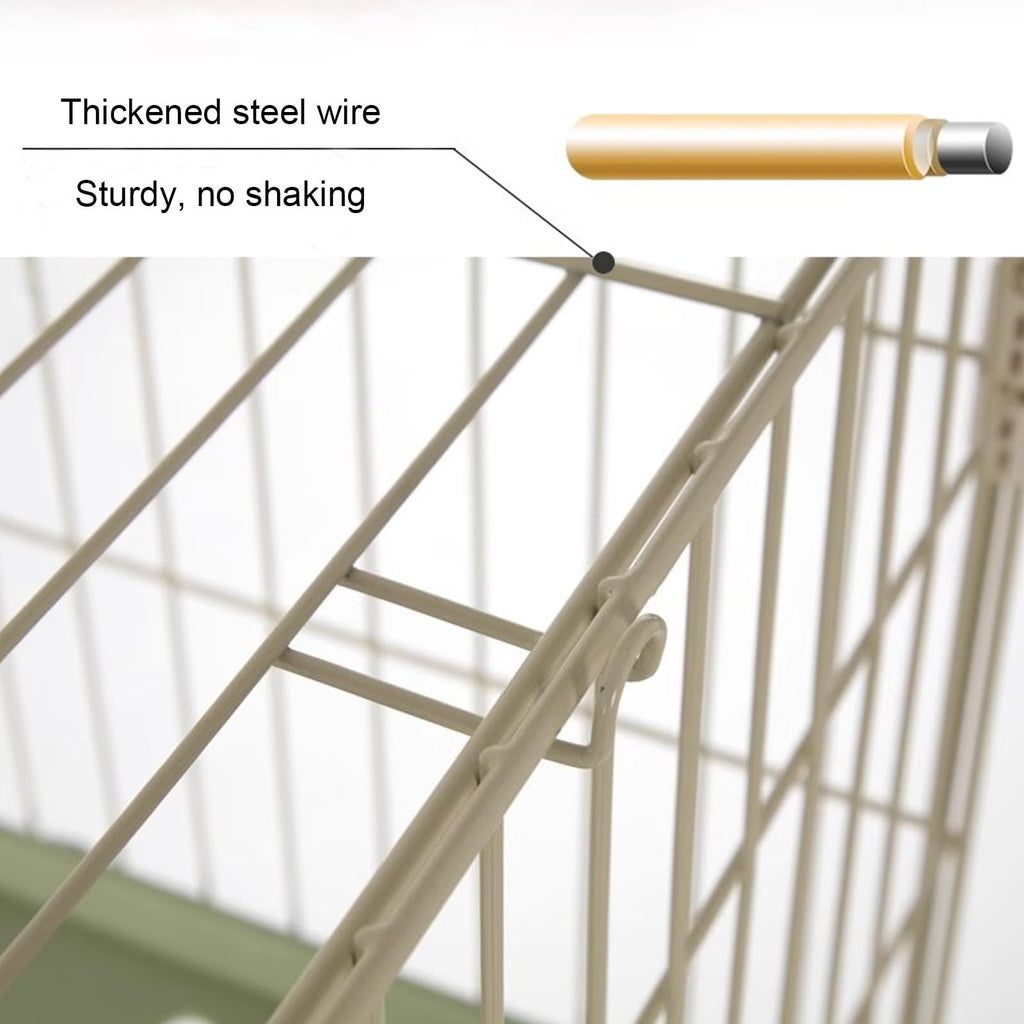 Foldable 4 Tier Detachable Cat Cage with Hammock Z80264