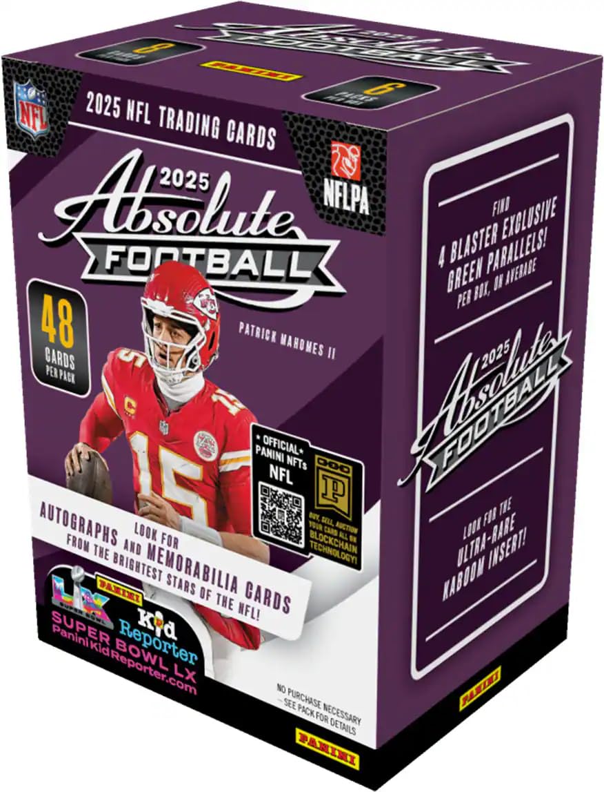 Panini Absolute Football Blaster Box NFL Trading Cards W8792