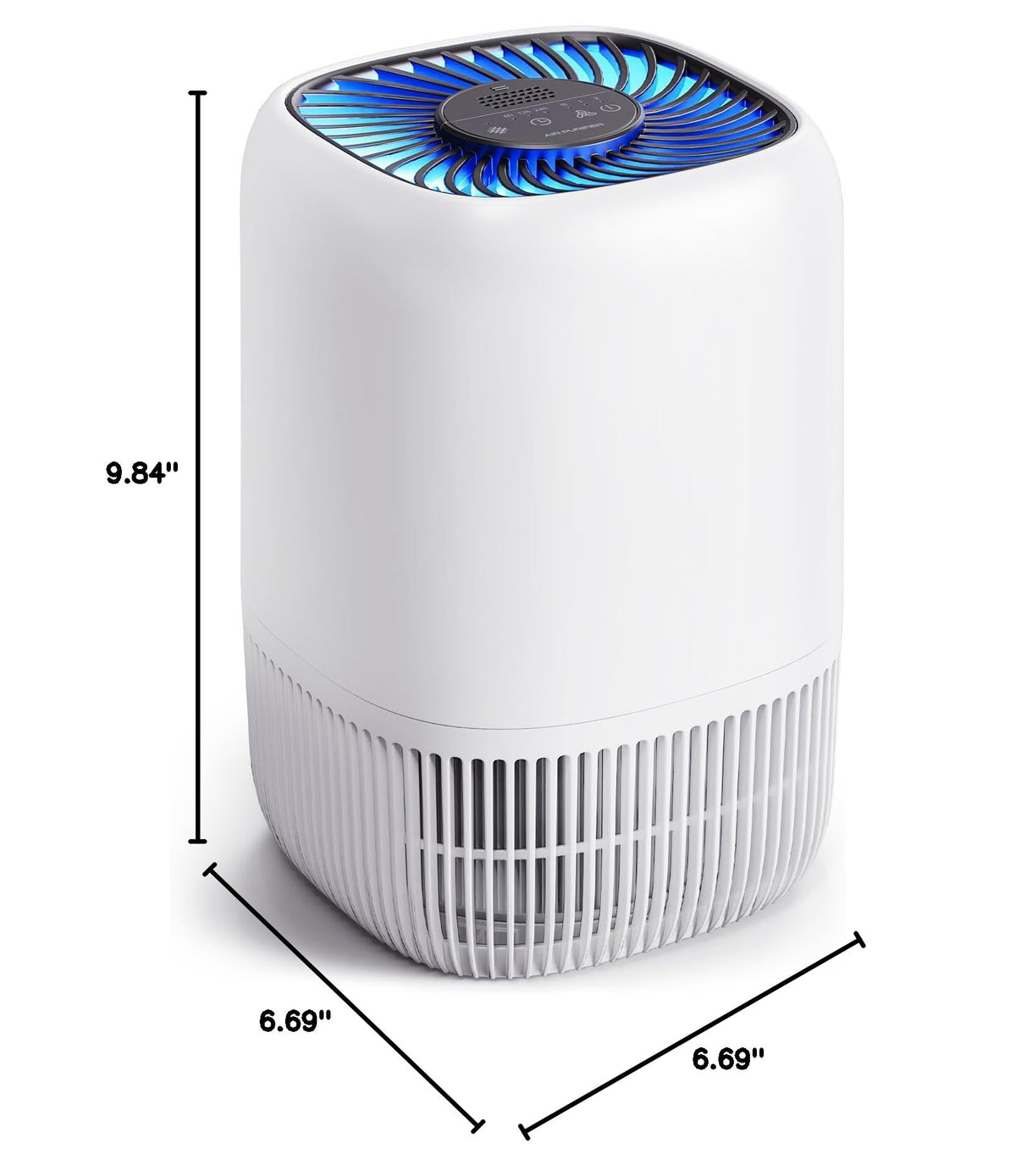 White High Efficiency Filter Air Purifier D1683