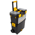 Rolling Tool Box with Wheels, Foldable Handle, and Removable Top M266