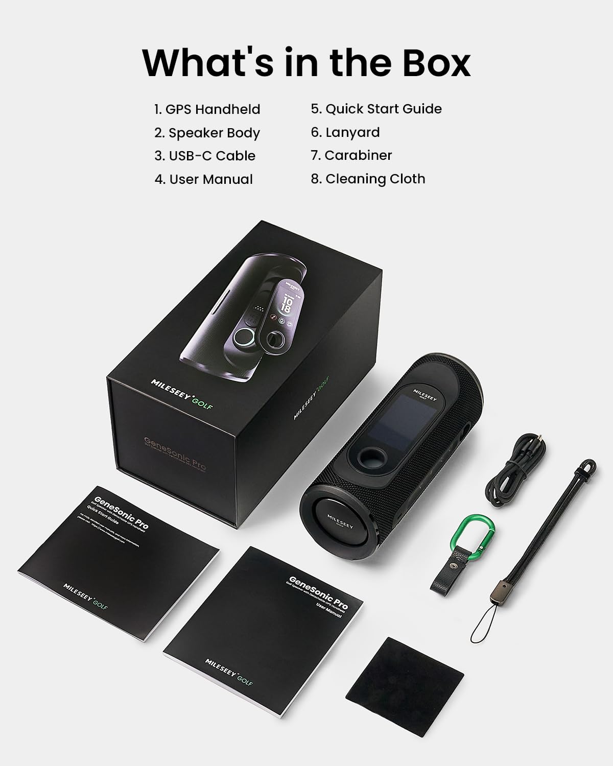 Golf GPS Speaker with 43K+ Courses B114