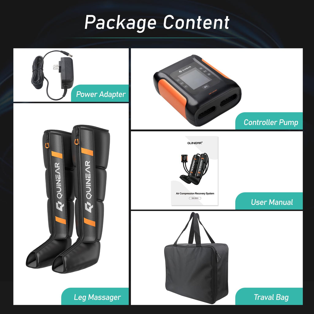Cordless Air Compression Leg and Foot Massager H936550