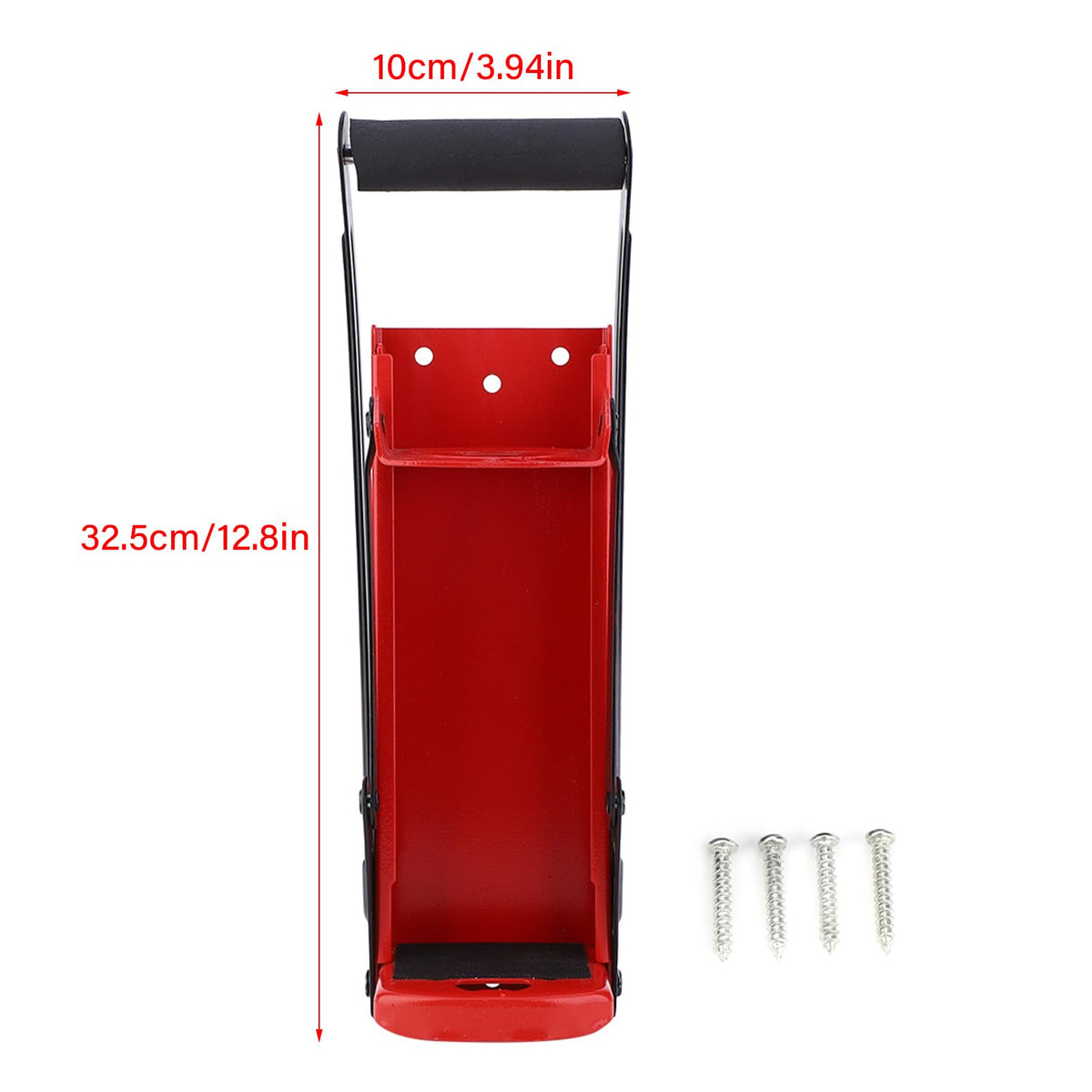 500ML Red Steel Can Crusher with Opener L15534