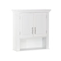 White Two-Door Wall Mount Medicine Cabinet J978372