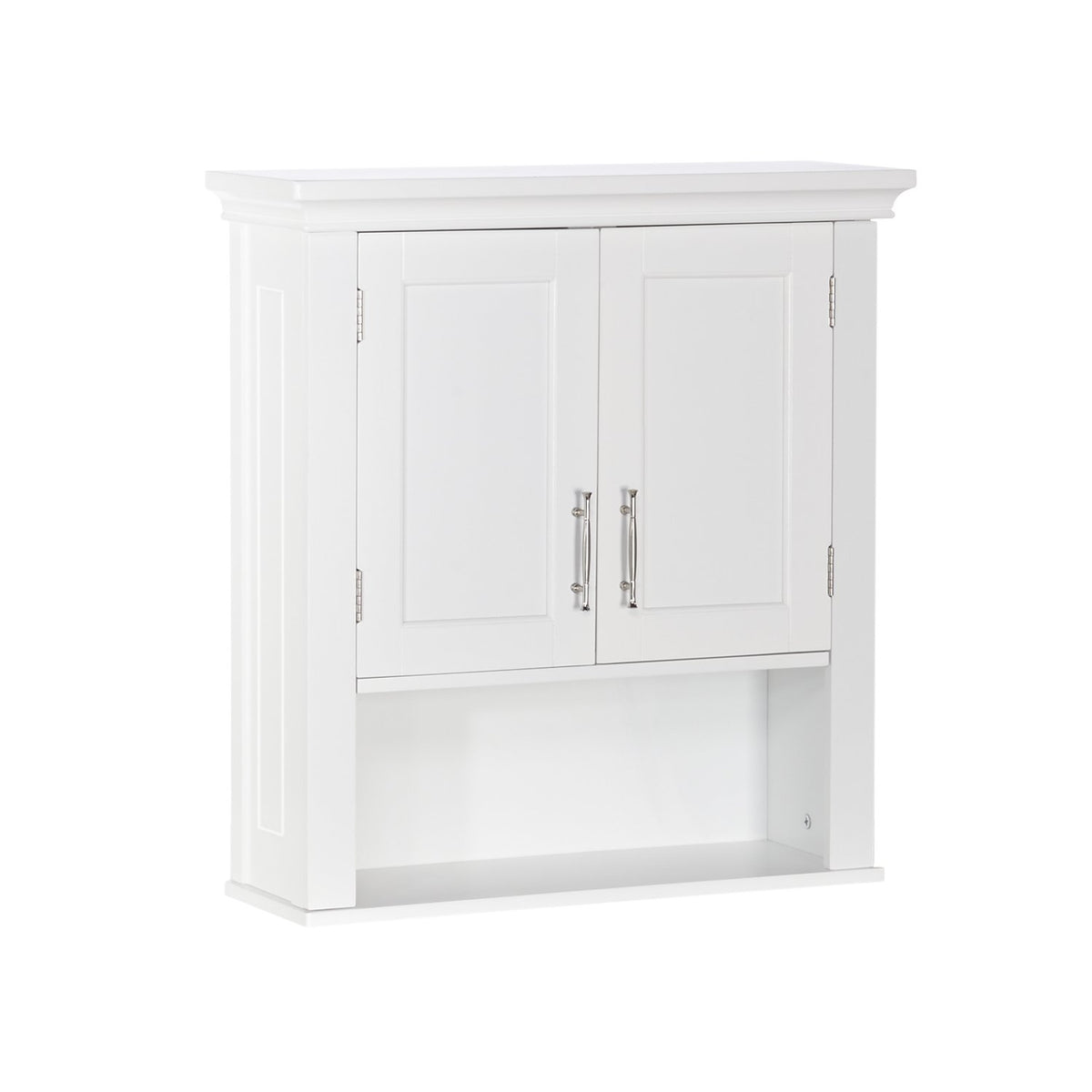 White Two-Door Wall Mount Medicine Cabinet J978372