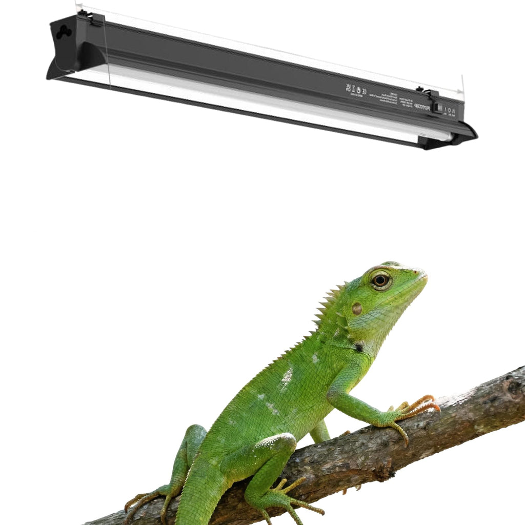 15W T5 HO UVB Terrarium Hood with Detachable Curved Reflector I7013