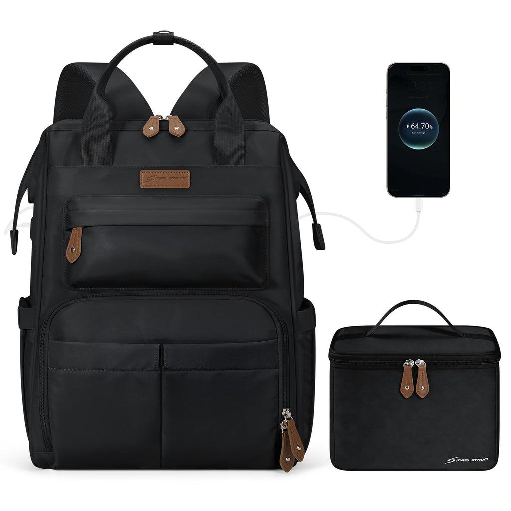 15.6-17.3" Laptop Backpack with Lunch Box U631