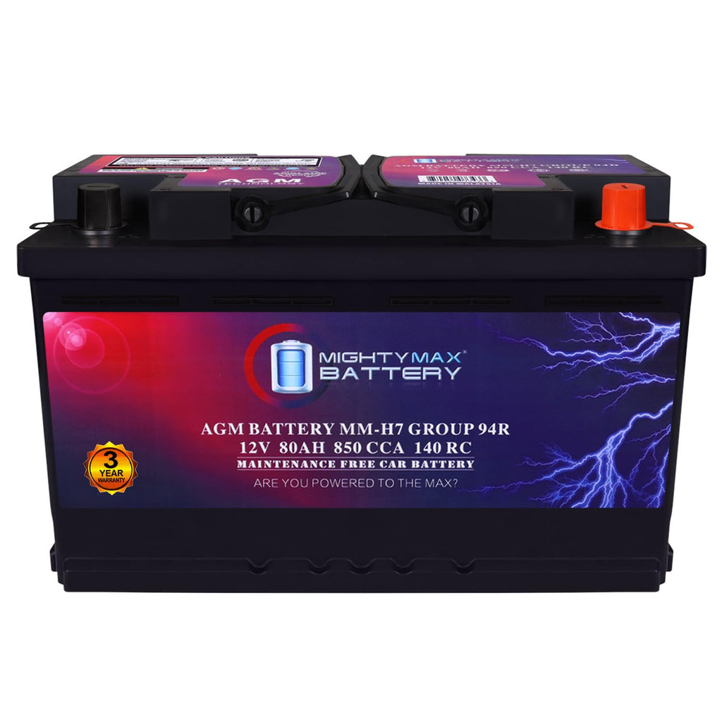 12V 80AH 850 CCA Replacement Battery J889