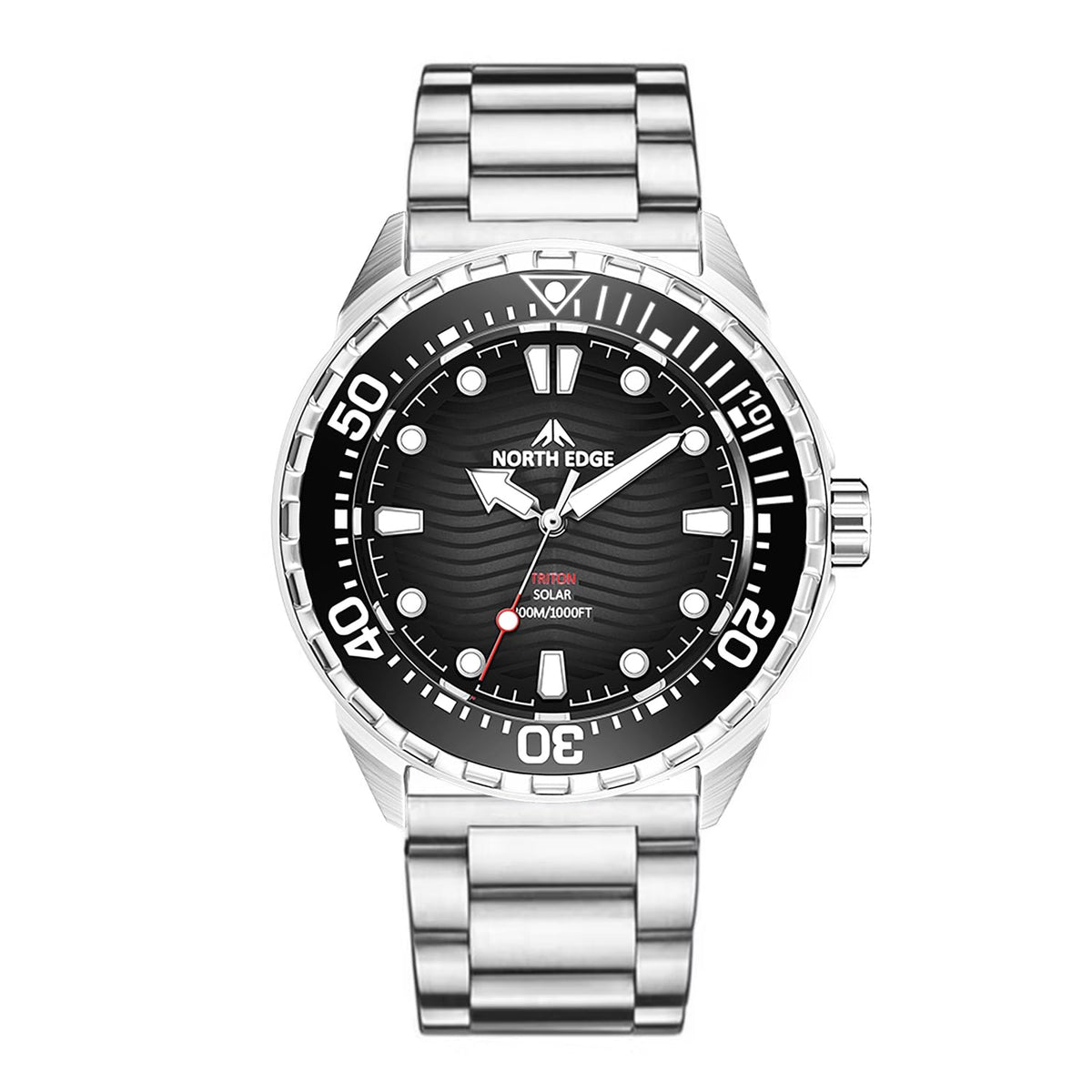300M Water Resistant Stainless Steel Quartz Analog Watch X903