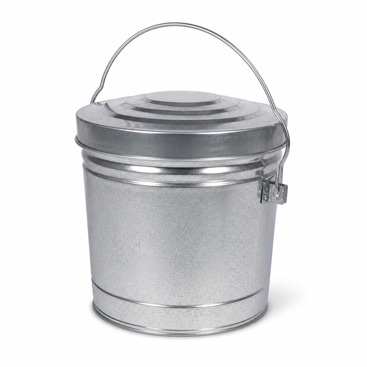6 Gal Galvanized Steel Can with Locking Lid B786223