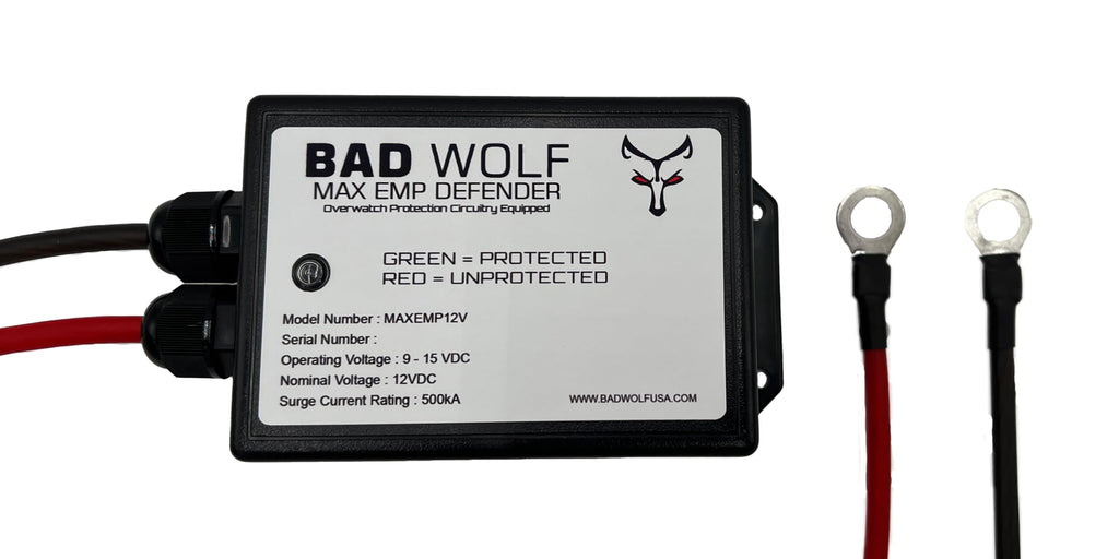 12V 500kA Surge Protector with 8 AWG Wire V6335