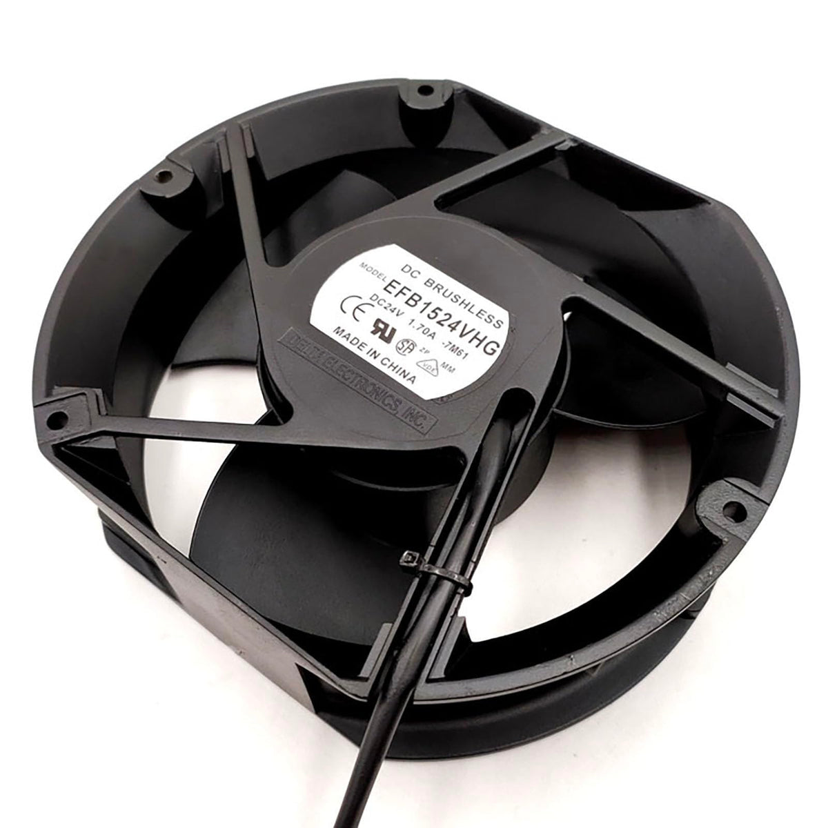 24V 172mm Cooling Fan 3Pin 3Wire Dual Ball C833658