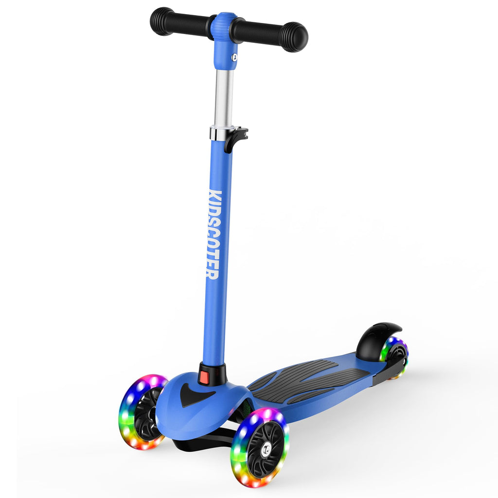 Multicolor 3 Wheel Kids Scooter with LED Light-Up Wheels Y7259