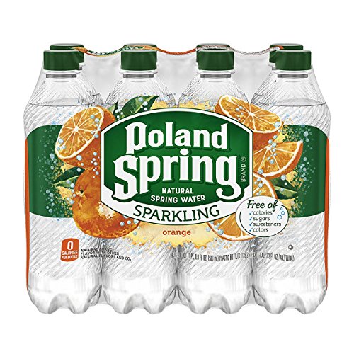Sparkling Spring Water Mandarin Orange 16.9 Fl Oz 8 Count P560440