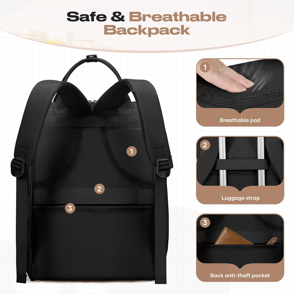 15.6-17.3" Laptop Backpack with Lunch Box U631