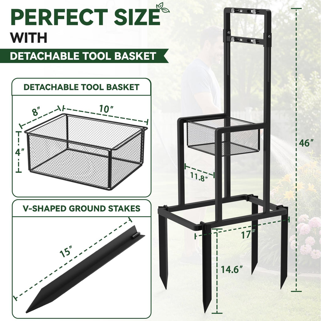 Retractable Hose Reel Stand/Mounting Post G4938
