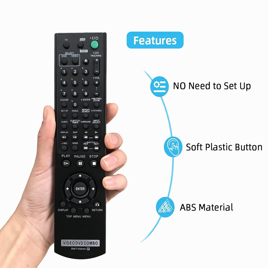 Replacement Remote Control for DVD/VHS Combo Player N357