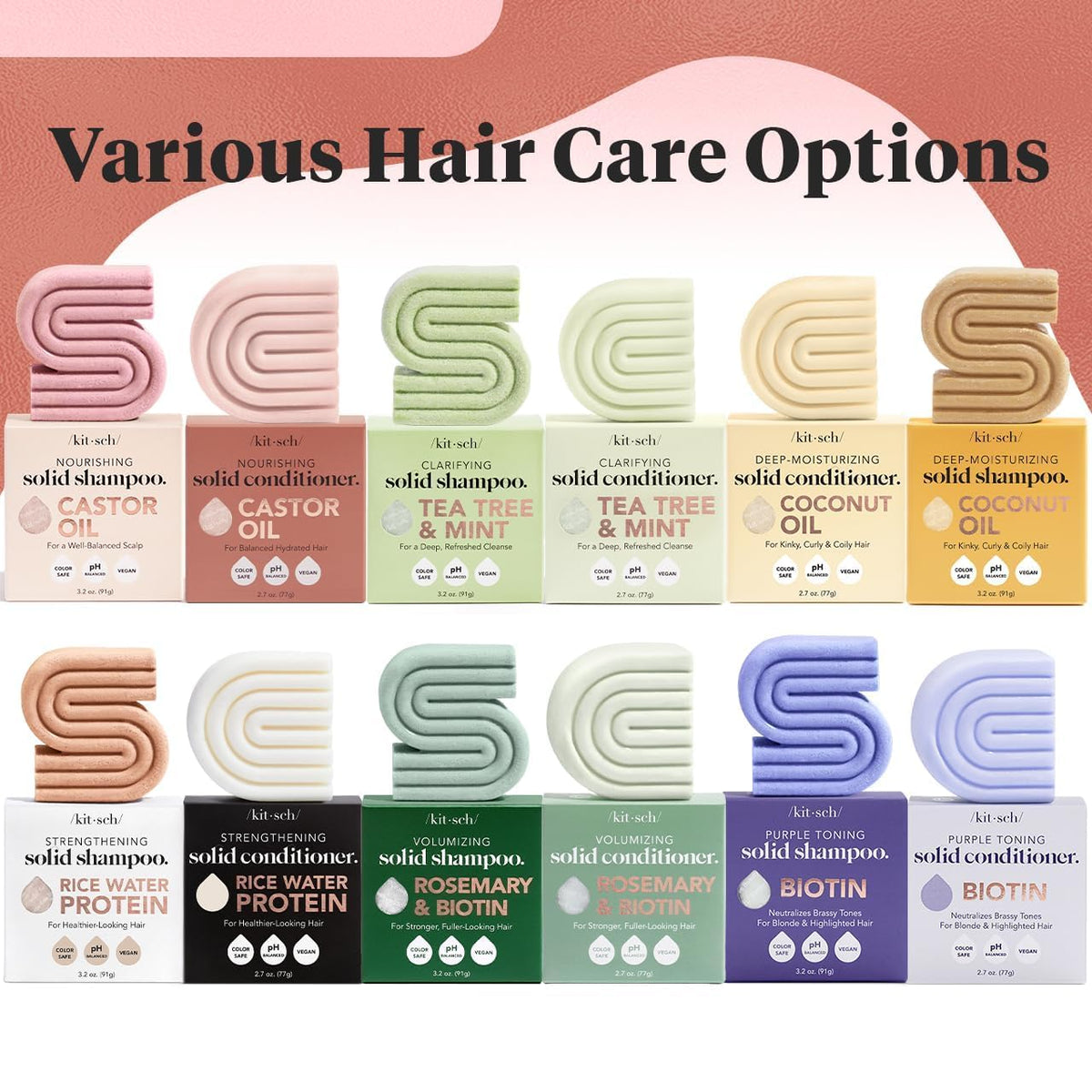 Castor Oil Shampoo and Conditioner Set S250