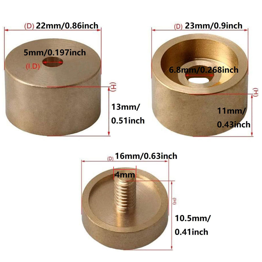 Raw Brass Trumpet Trim Kit Q4095
