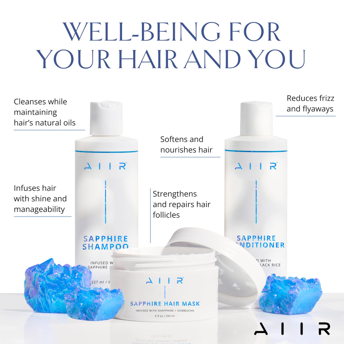 Sulfate Free Coconut Oil Shampoo Conditioner & Mask Bundle Z36997