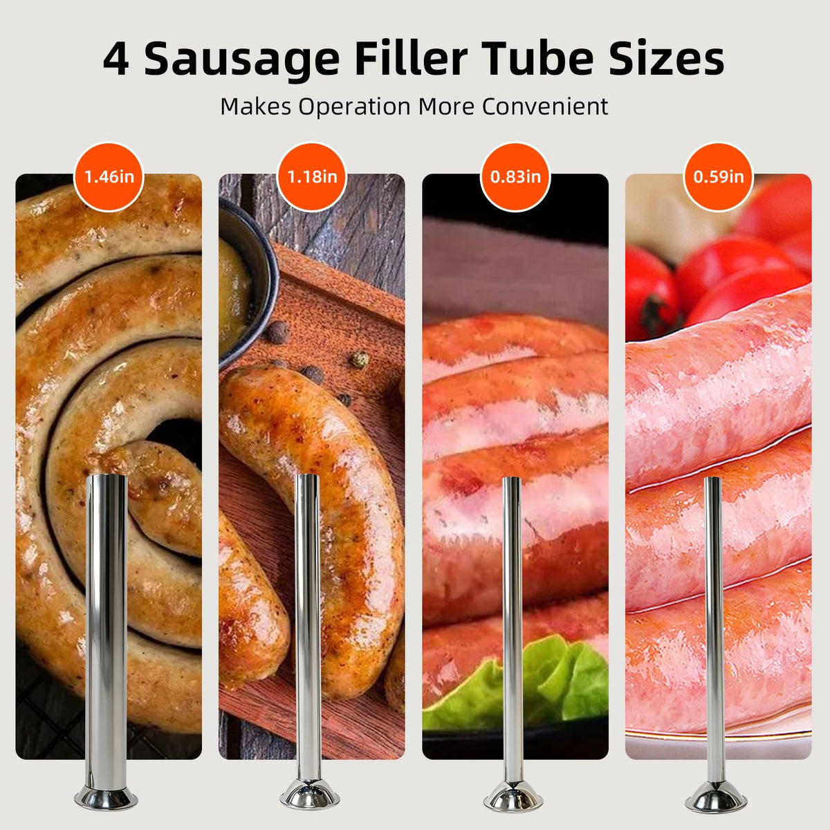 11LBS/5L Vertical Sausage Stuffer P6337
