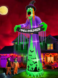 12FT Halloween Inflatables Witch Decorations Y8240