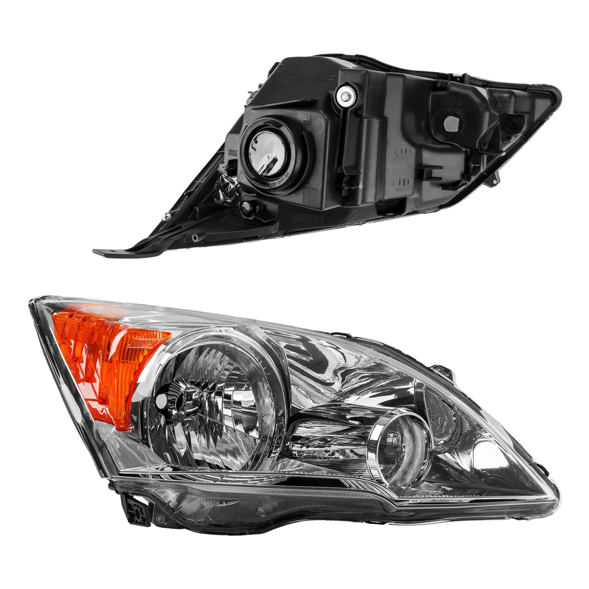 Headlamp Headlight Assembly Pair C6267