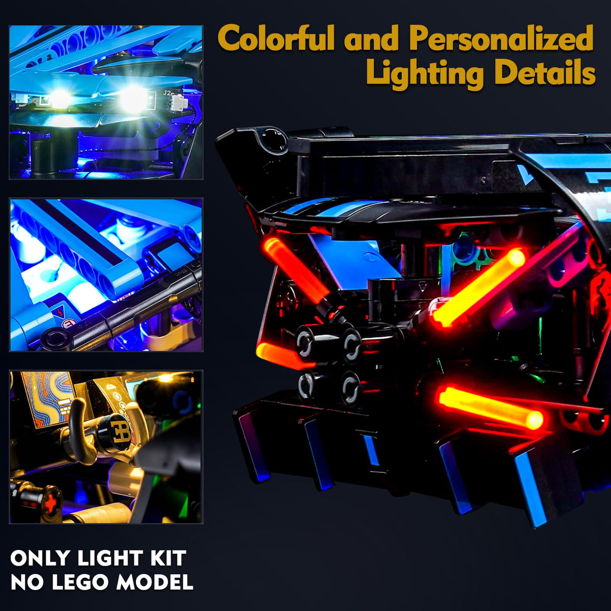 LED Light Kit for Building Set Y3940