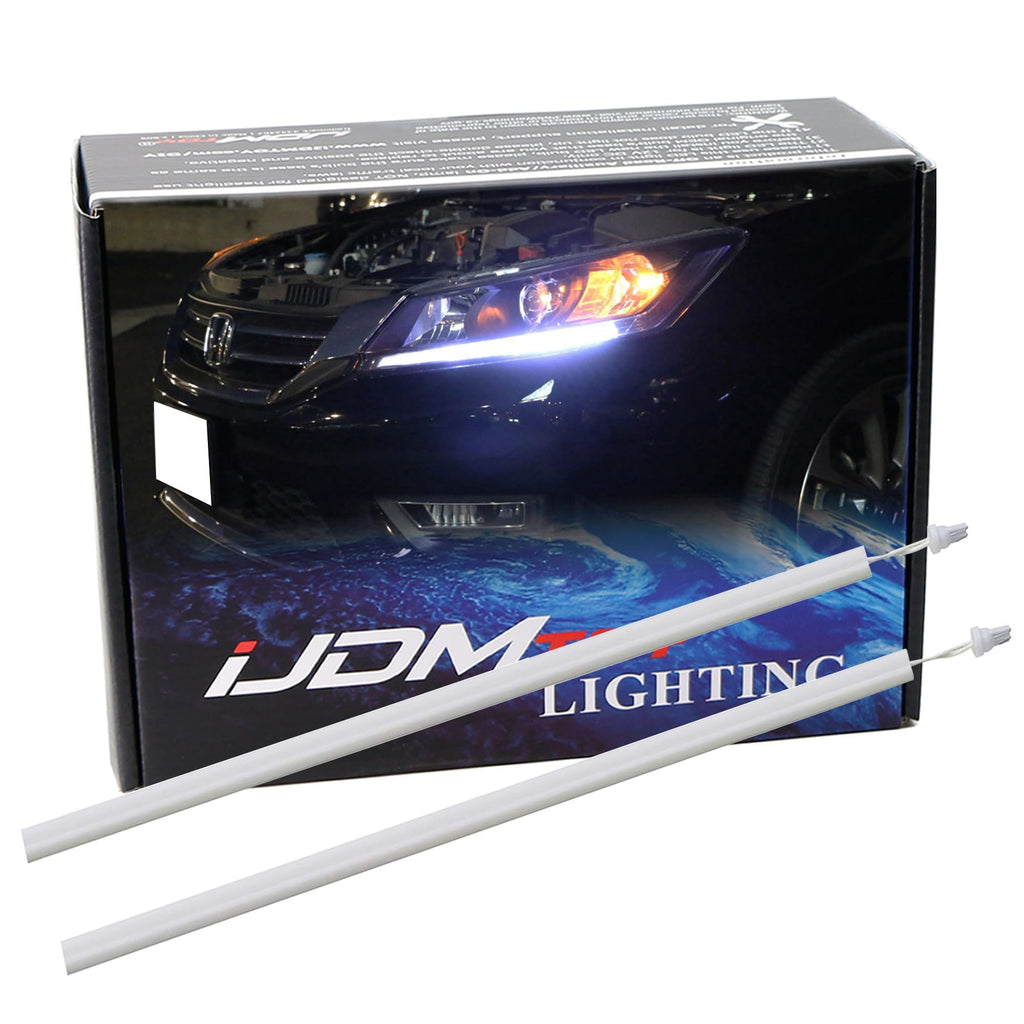 White LED Daytime Running Light Strip K853
