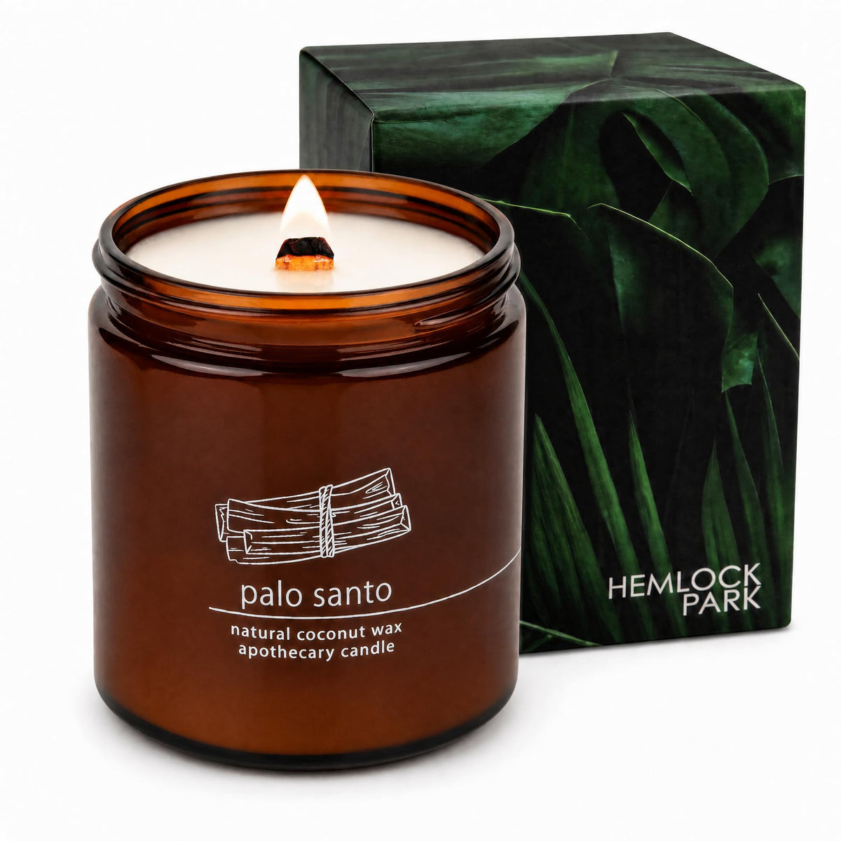 16 oz Wood Wick Candle X84842