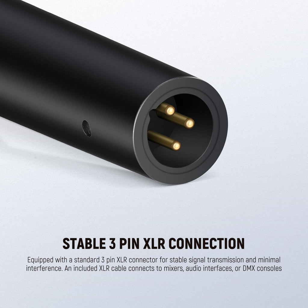 Cardioid Dynamic Microphone with XLR Cable Q85564