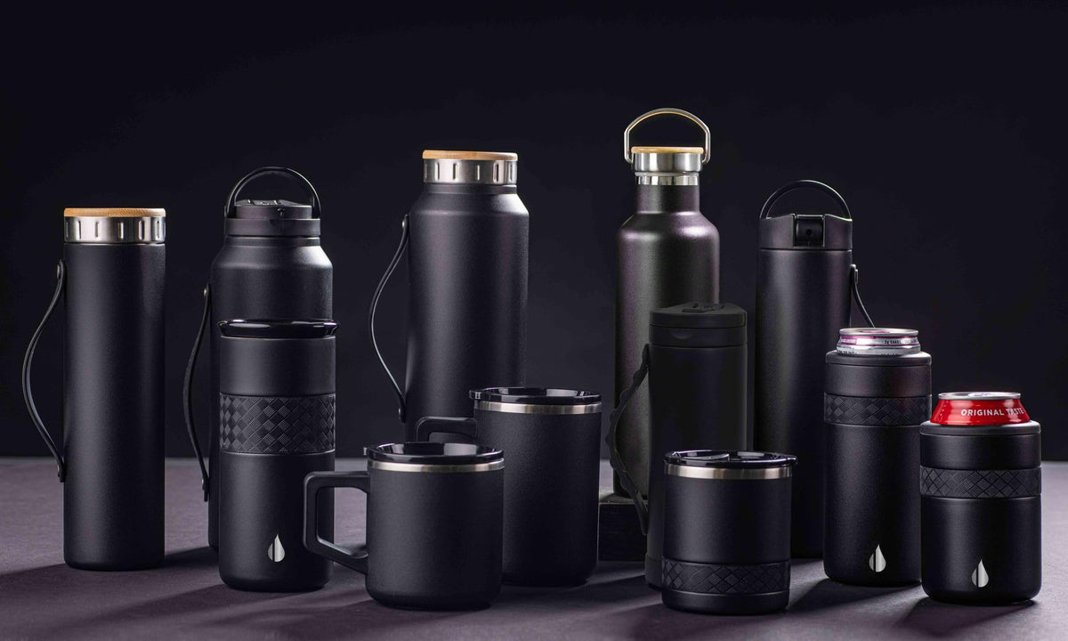 16oz Insulated Stainless Steel Coffee Mug with Lid F61825