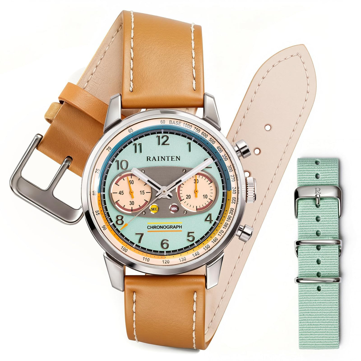 40mm Chronograph Mechanical Watch I165