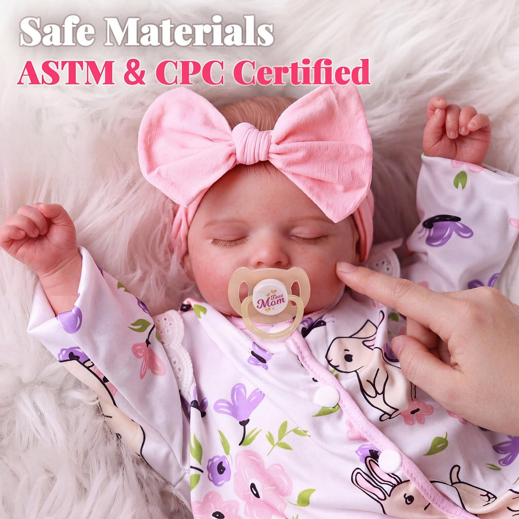 20 Inch Reborn Baby Dolls Girl with Play Set I356