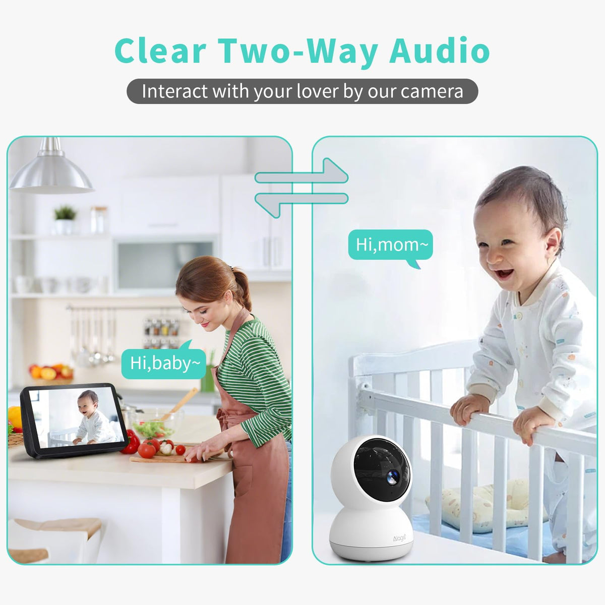 3K HD Indoor Security Camera with Night Vision Q6436