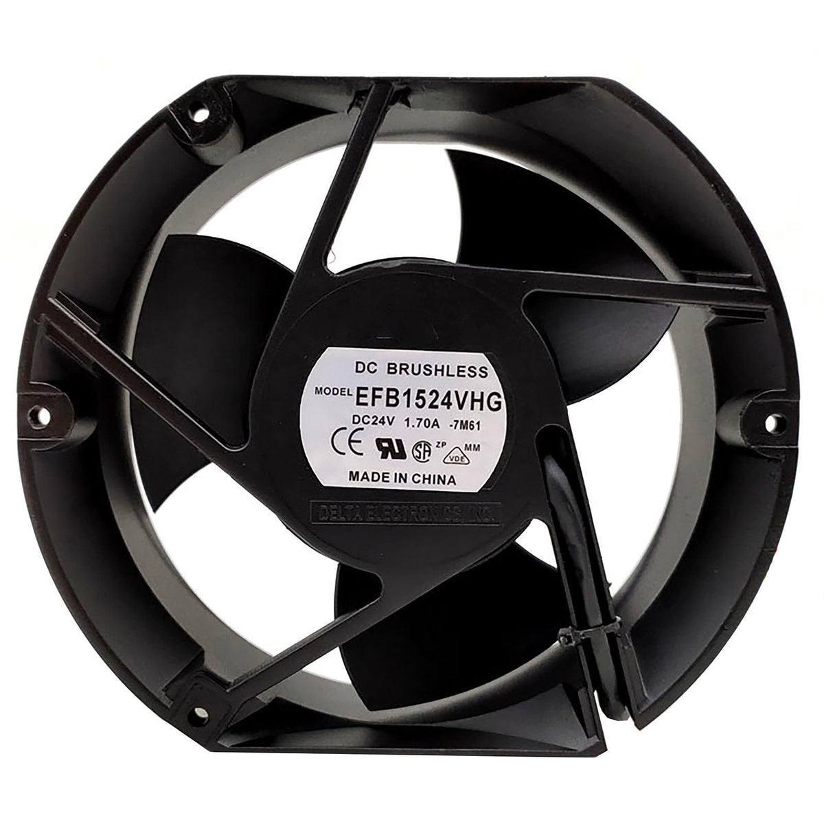 24V 172mm Cooling Fan 3Pin 3Wire Dual Ball C833658