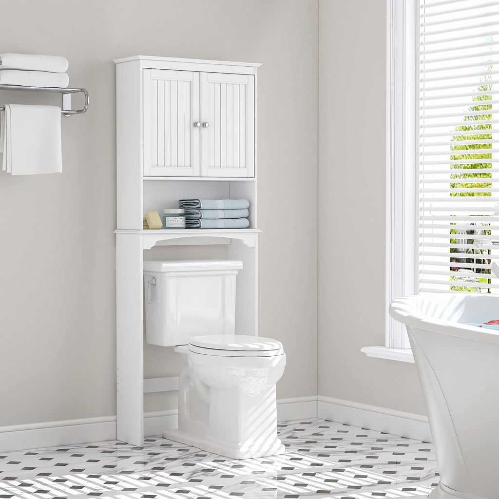 Over The Toilet Storage Cabinet with Doors G3672
